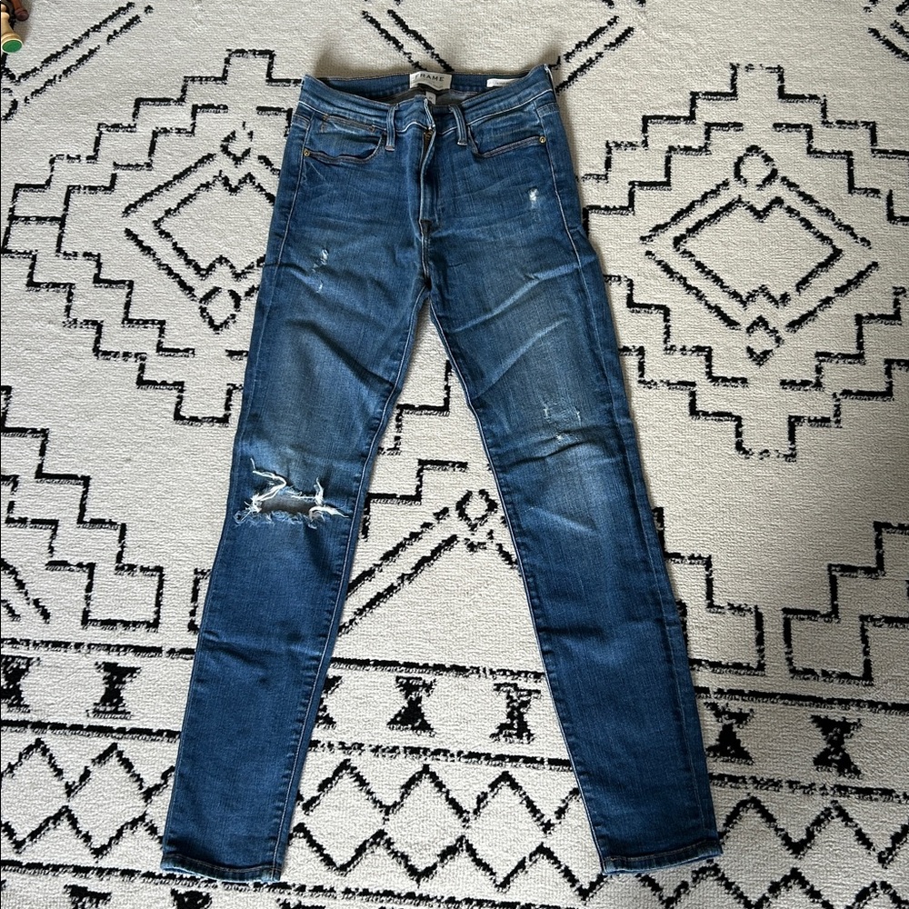 Frame le high skinny jeans in 27